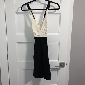 Open back mini dress